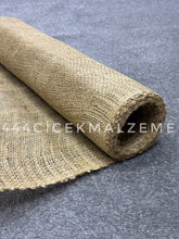 buketlerde kullanılan hasır çuval ambalaj malzemesi