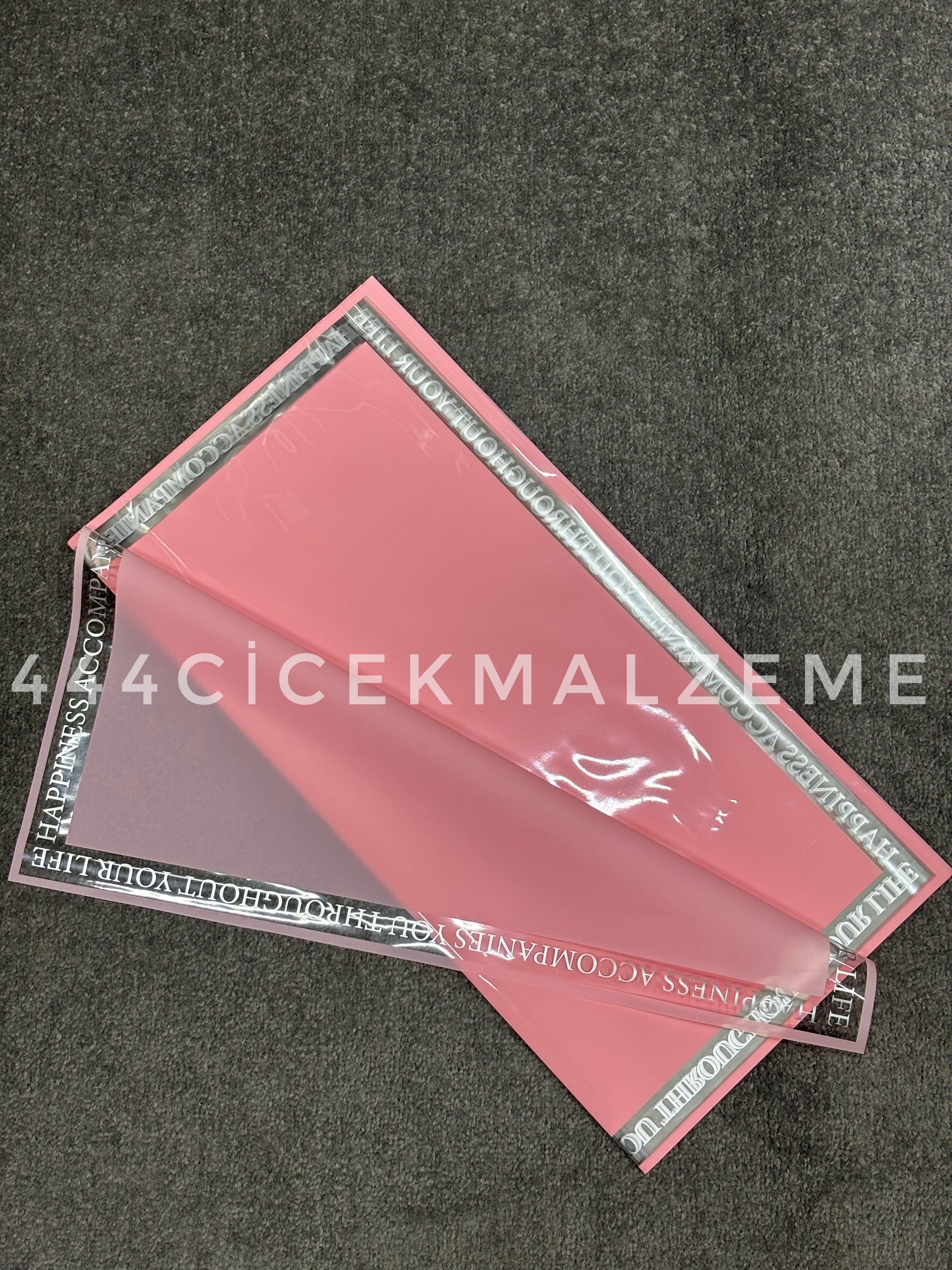 Aynalı Çiçek Buket Kağıdı
