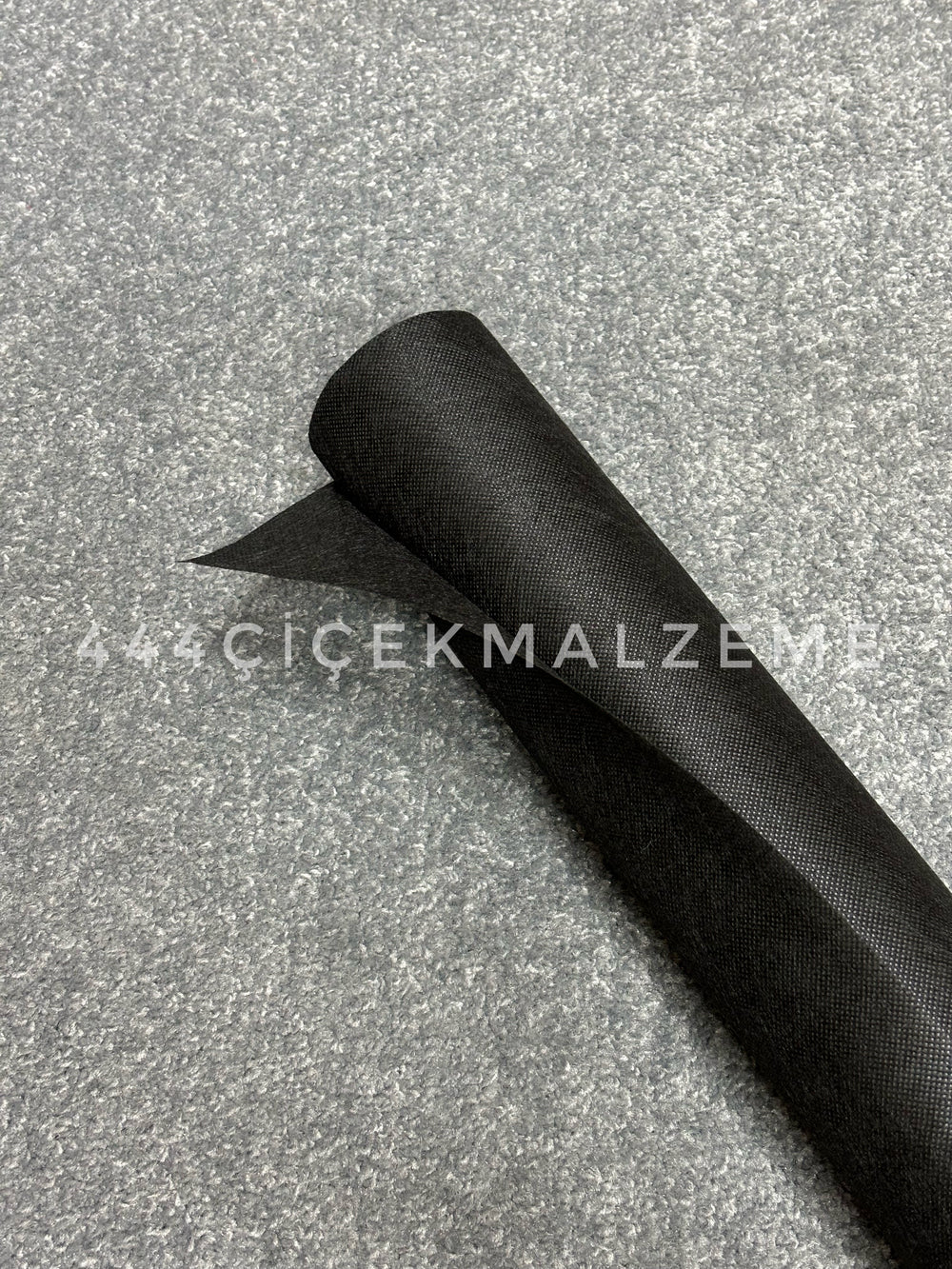 buketler için elyaf tela kumaş siyah
