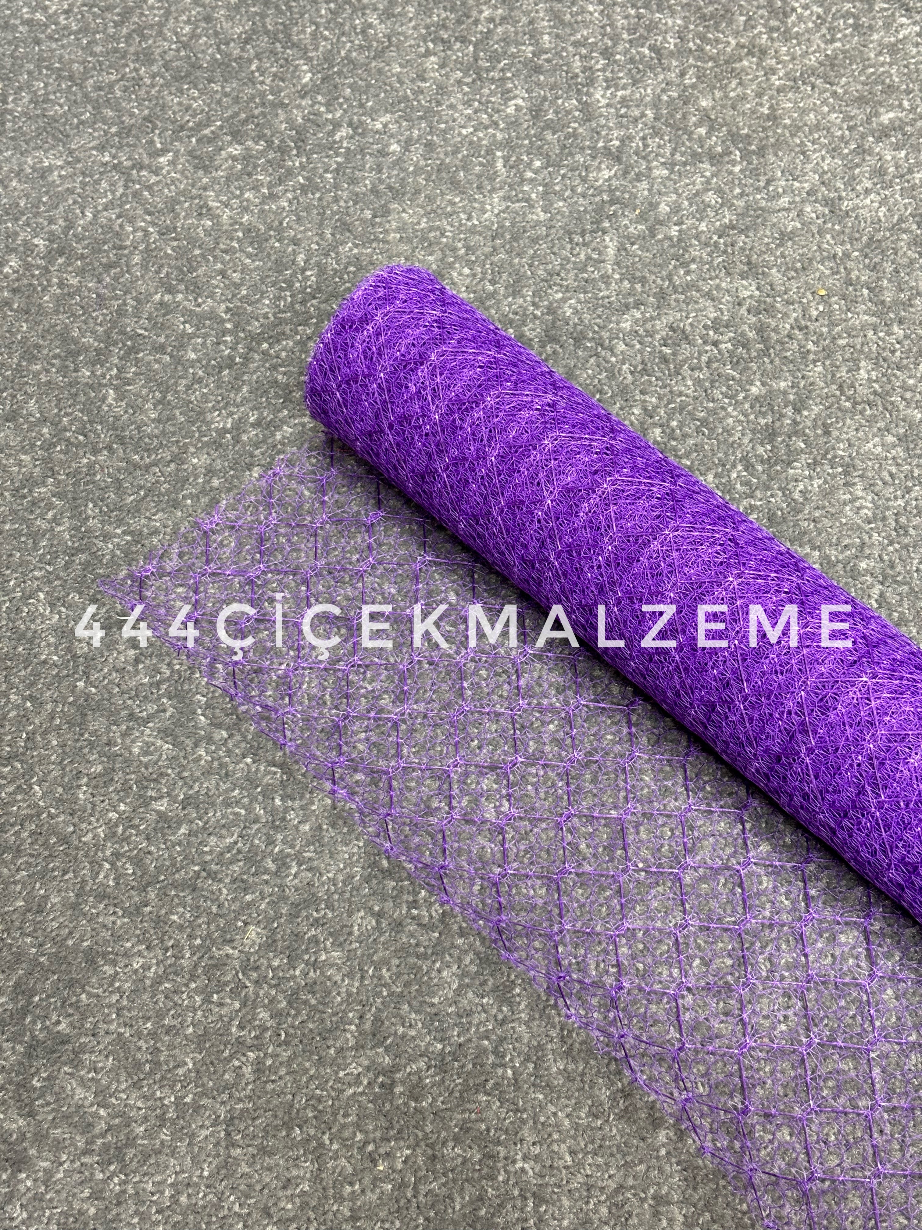 buketlik tergal tül mor