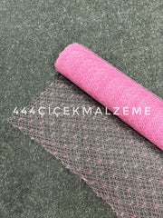 buketlik tergal tül pembe