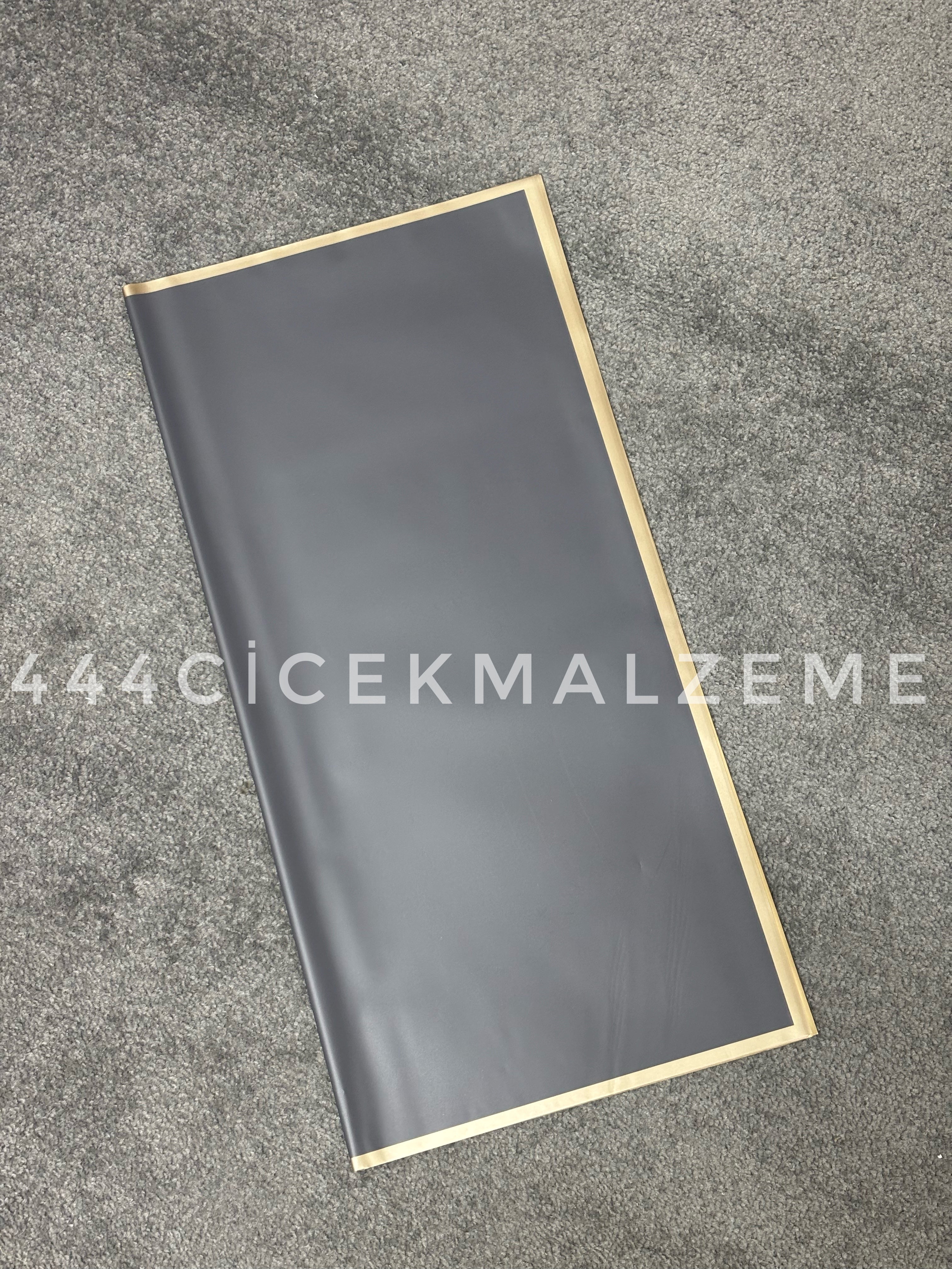 gold çizgili buket kağıdı antresit