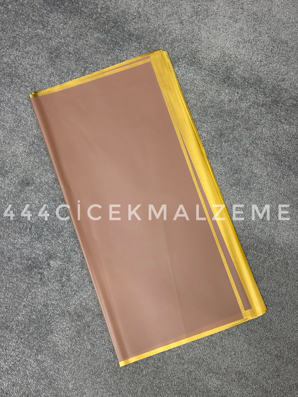 gold çizgili buket kağıdı gul kurusu