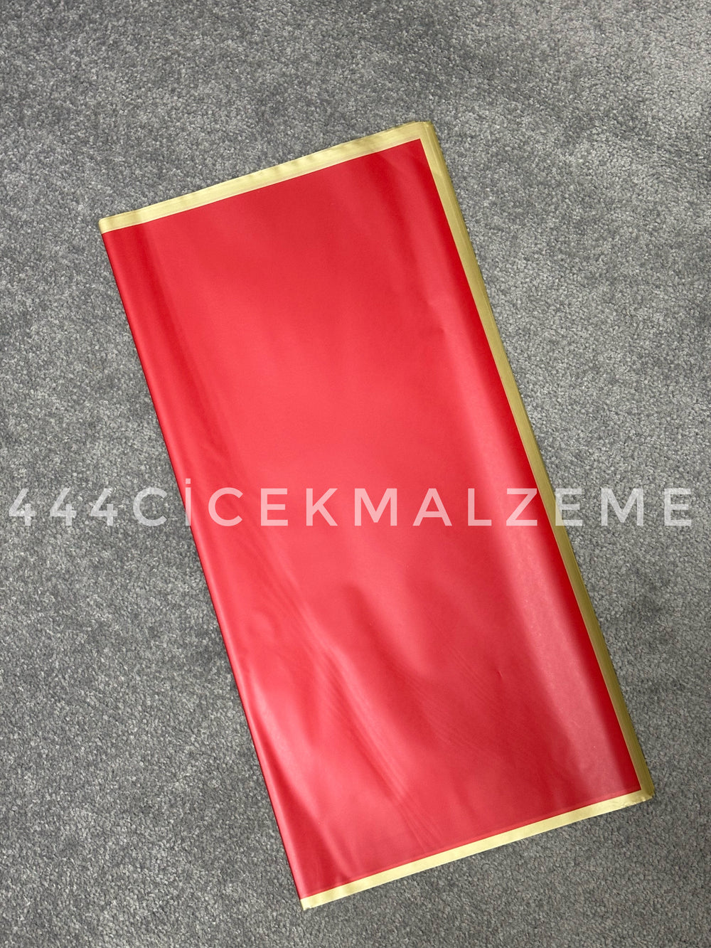 goldçizgili buket kağıdı kırmızı 