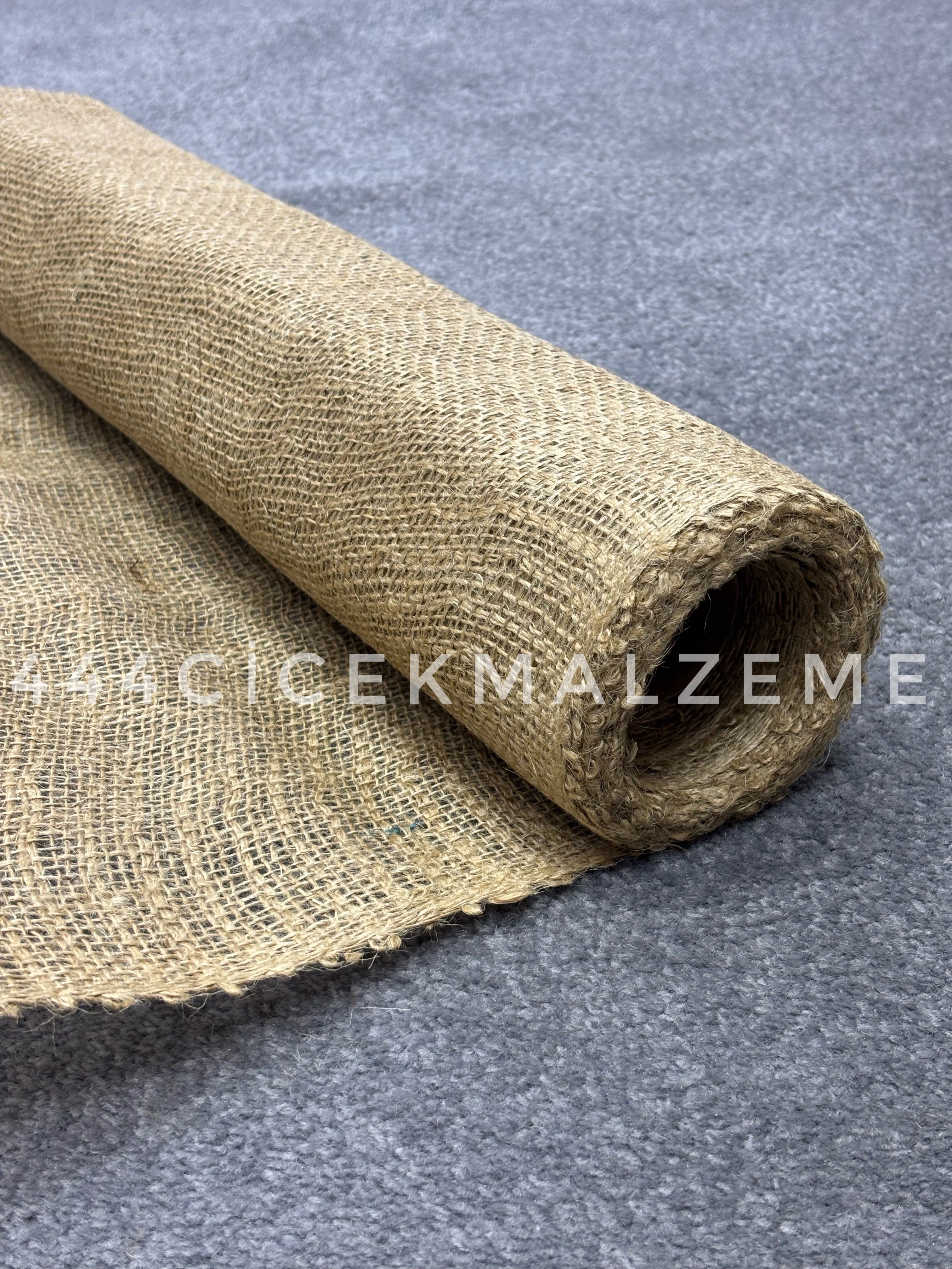 buketlerde kullanılan hasır çuval ambalaj malzemesi