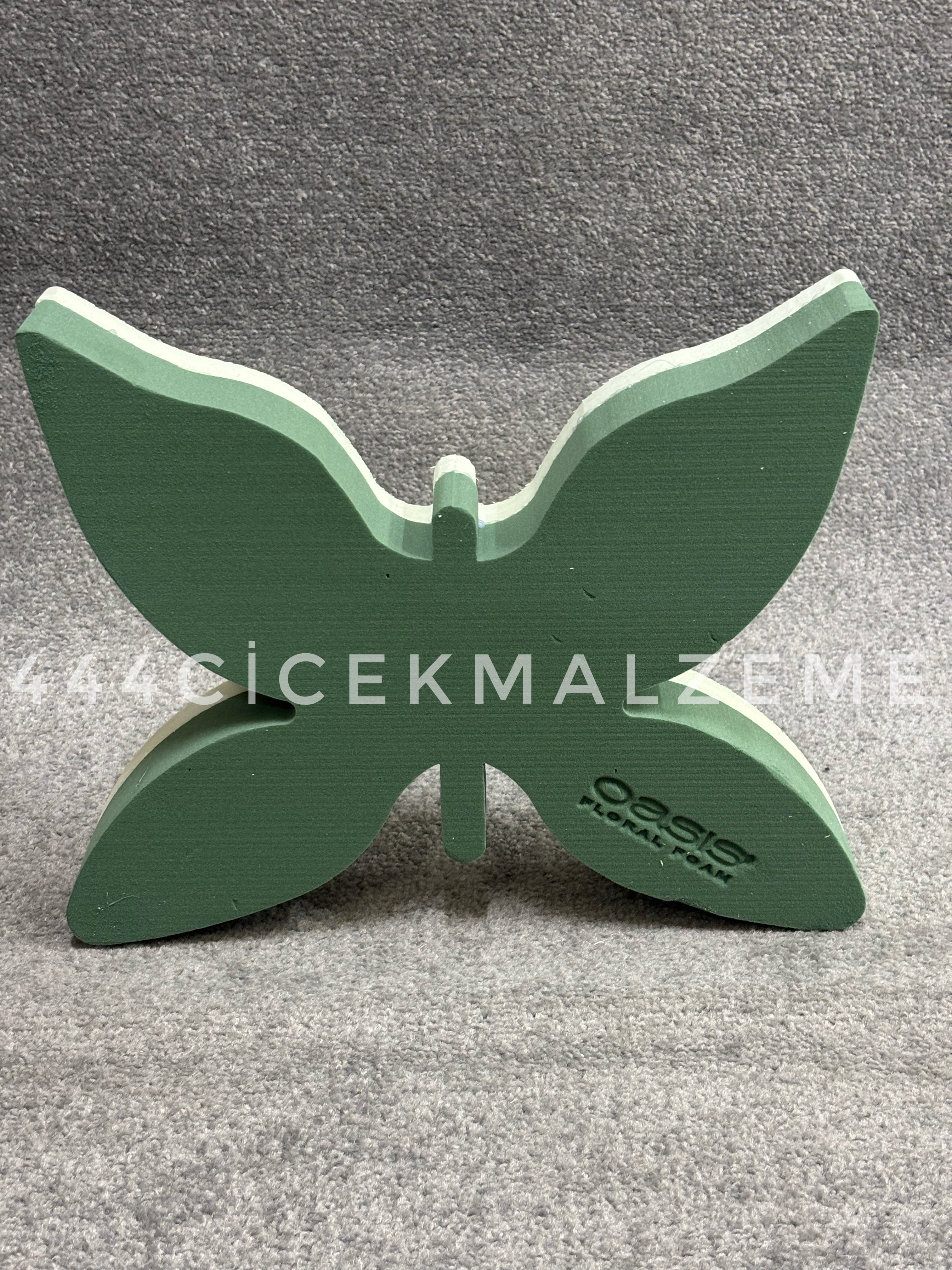 Küçük boutta kelebek şeklindeki oasis