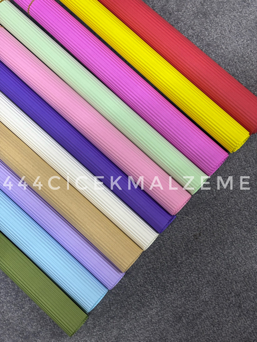 oluklu çiçek kağıdı, yeni çiçek kağıdı