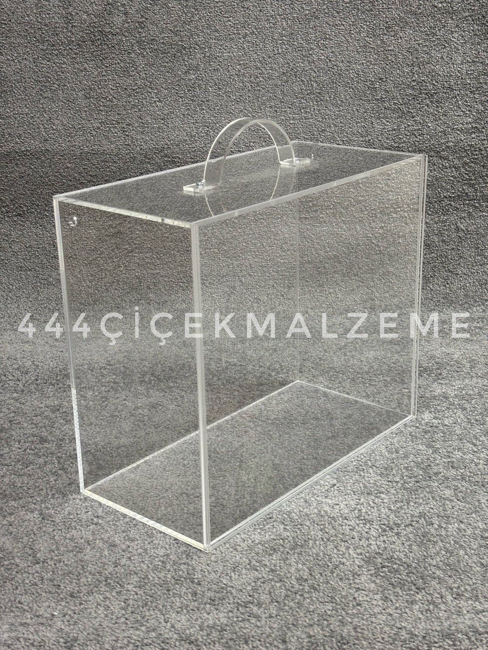 pleksi çanta çiçekçiler için