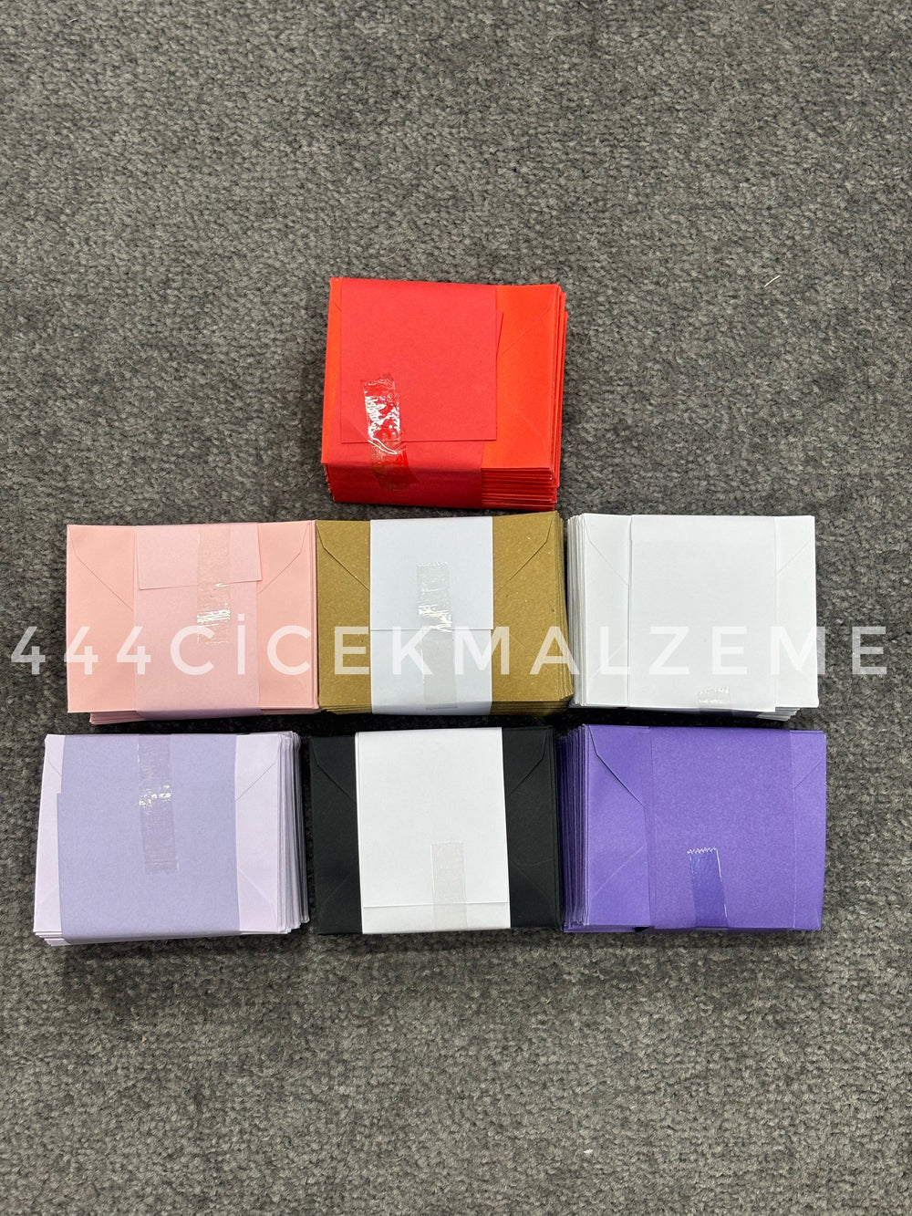 çiçekçi zarf renkleri